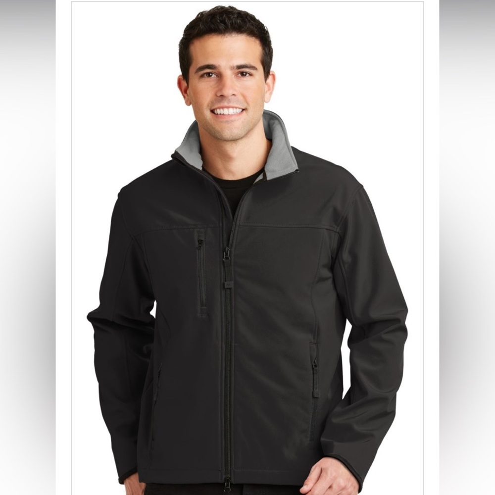 Port Authority & Glacier& Soft Shell Jacket Fleec… - image 1